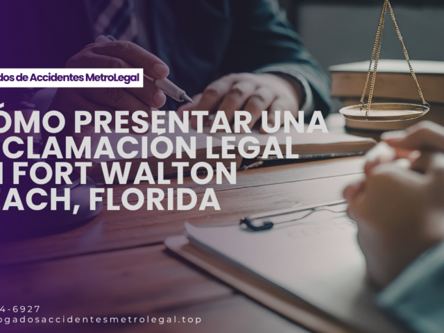 Cómo presentar una reclamación legal en Fort Walton Beach, Florida